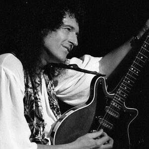 Queen Brian May Original 1993 35mm B&W film - (6) Negative Images Rare Unseen